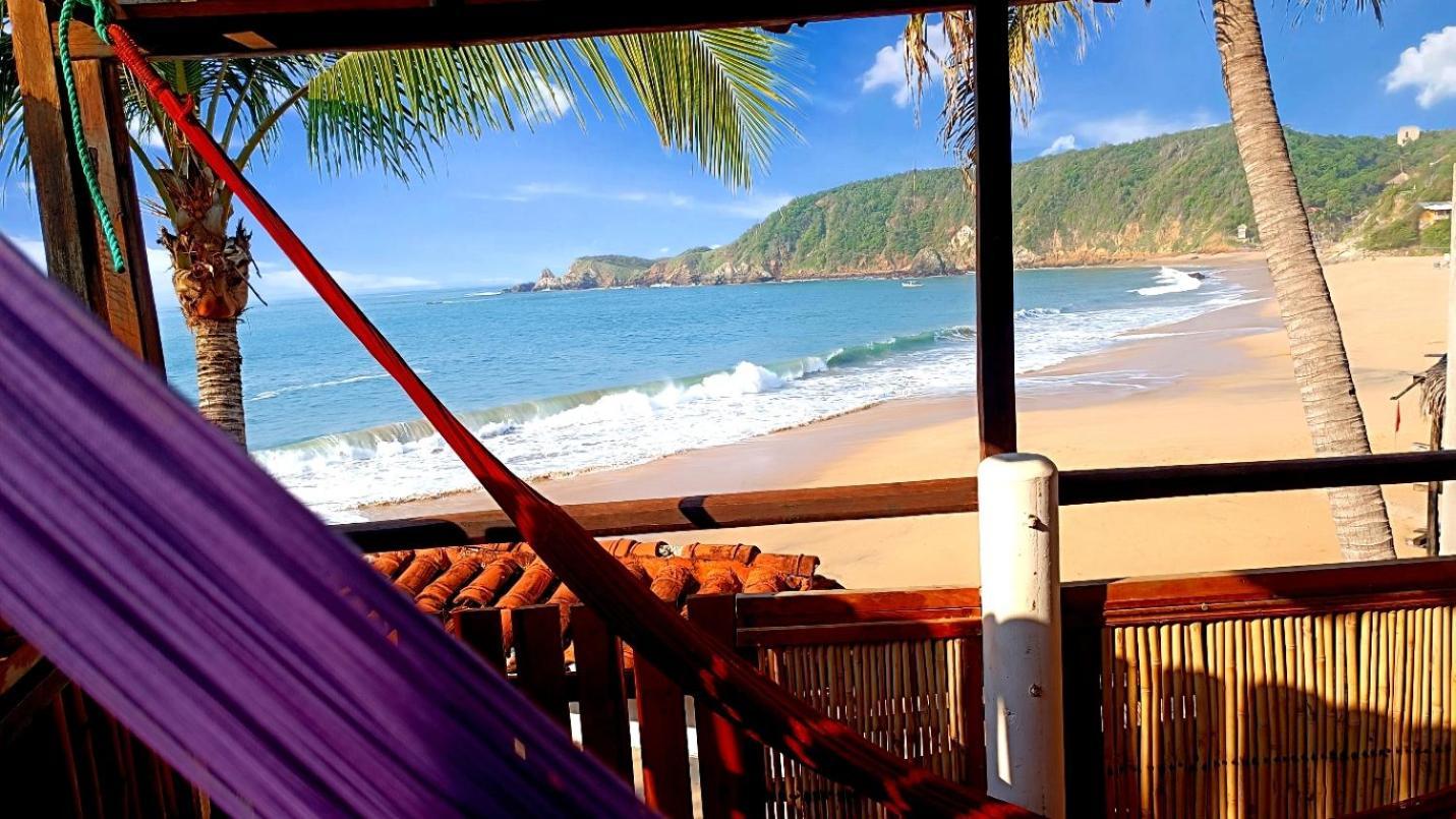 Posada Ziga Playa Mazunte Εξωτερικό φωτογραφία